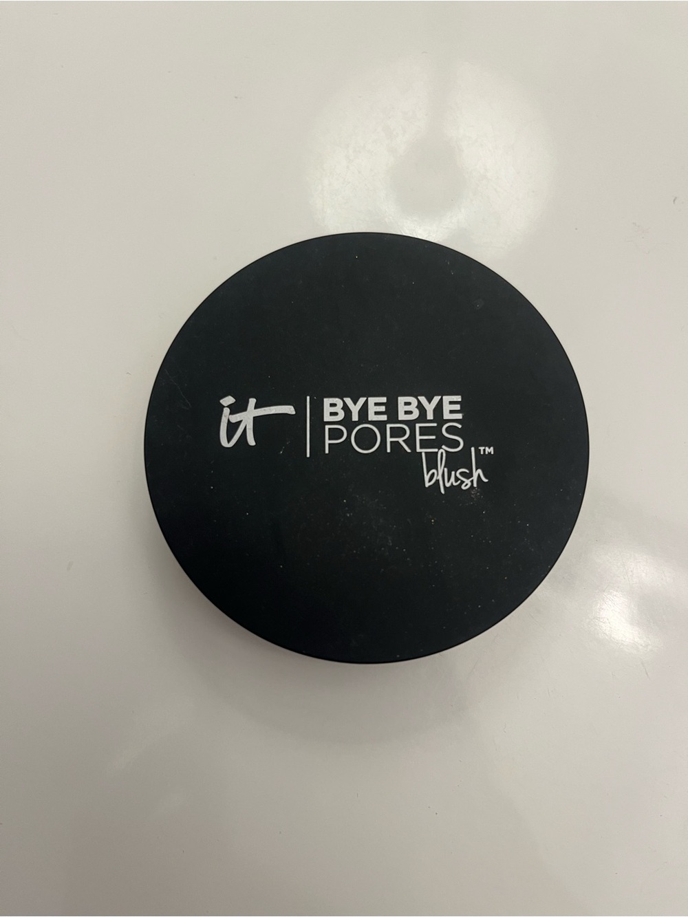 IT Cosmetics Bye Bye Pores Blush -  Compact shade LOVE- used once with brush